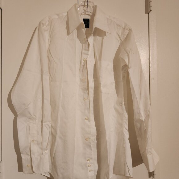 Men's style Joseph & Feiss white button up shirt size 14.5 32/33 - Picture 3 of 4